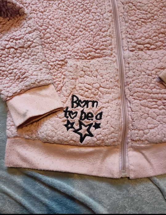 Bluza bardzo ciepła zapinana na zamek 146/152