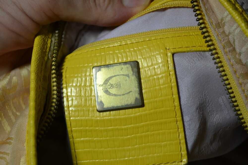 Just cavalli monogram большая  сумка оригинал шопер