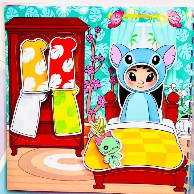 Альбом на липучках Ліло та Стич А5 І А6