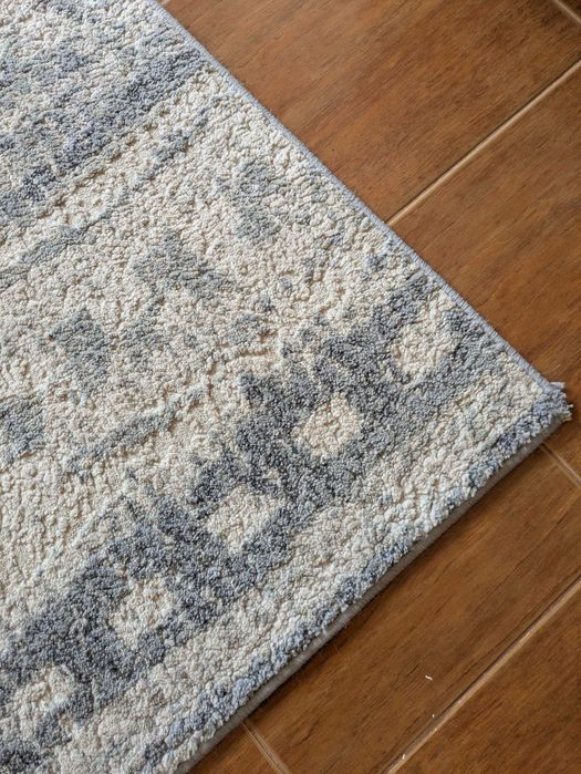 Tapete azul mesclado