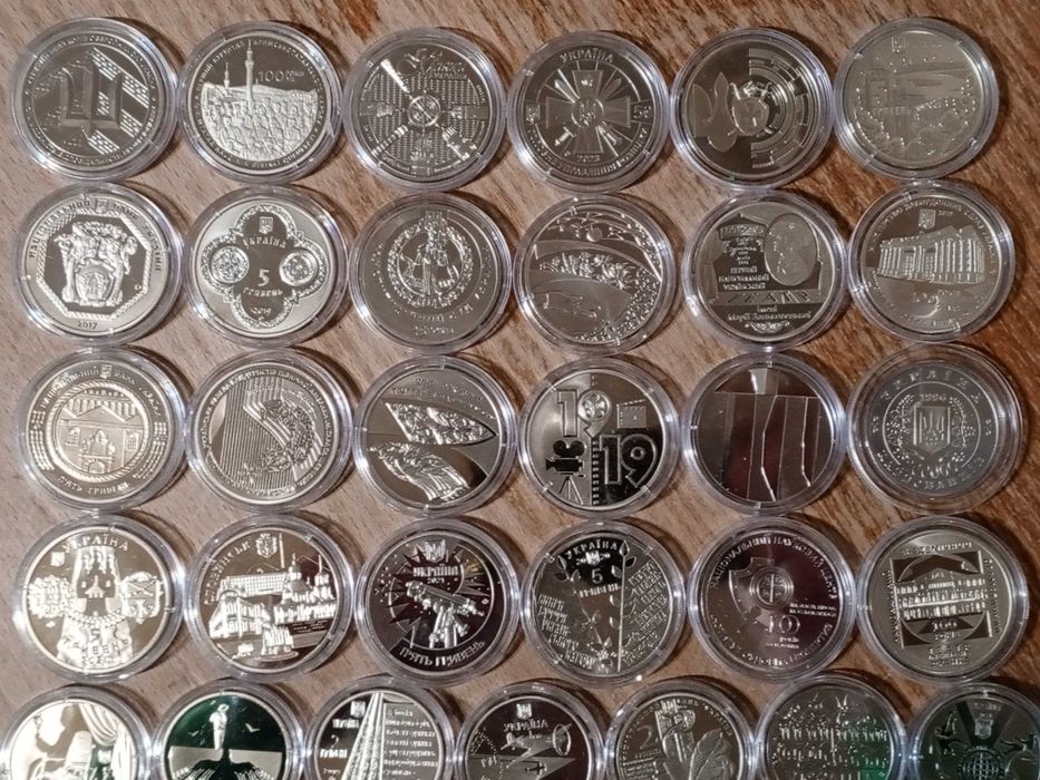 монеты Украины,,,