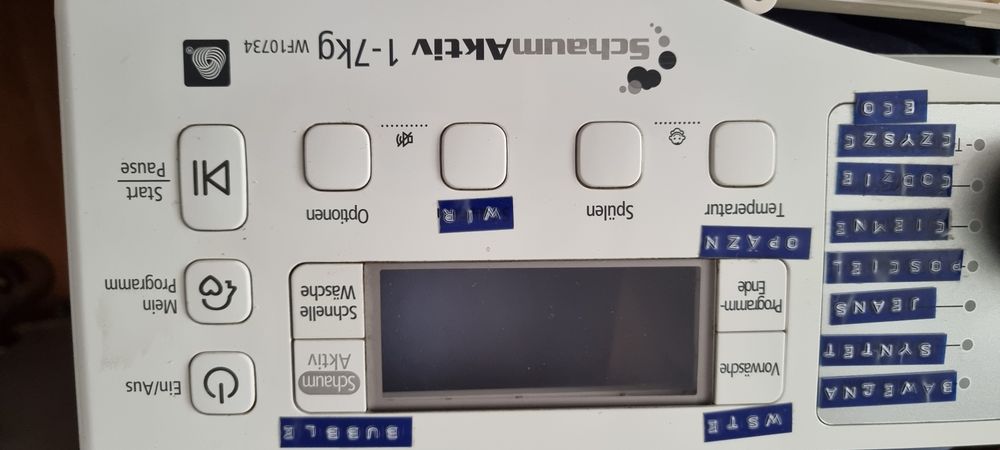 Programator do pralki Samsung SchaumAktiv