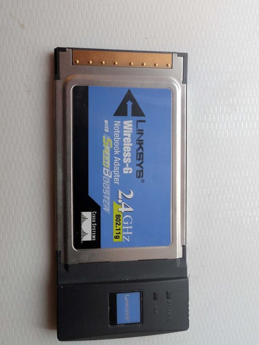 Karta Wi-Fi Linksys Wireless-G 2.4GHz PCMCIA 802.11g – Cisco Systems
