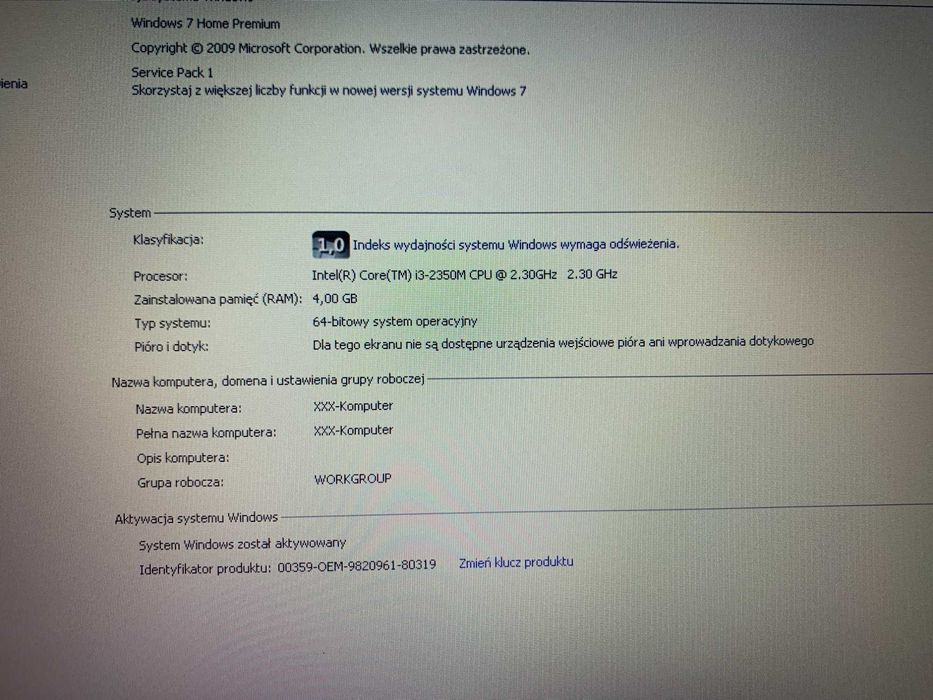Laptop Medion Akoya P6634 MD98930