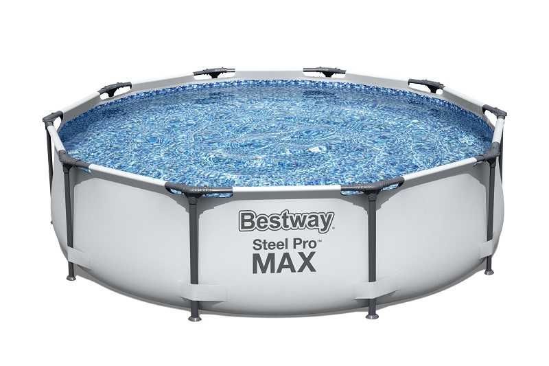 Basen stelażowy Steel Pro MAX 305 x 76 Bestway 56406 Baseny Ogrodowe