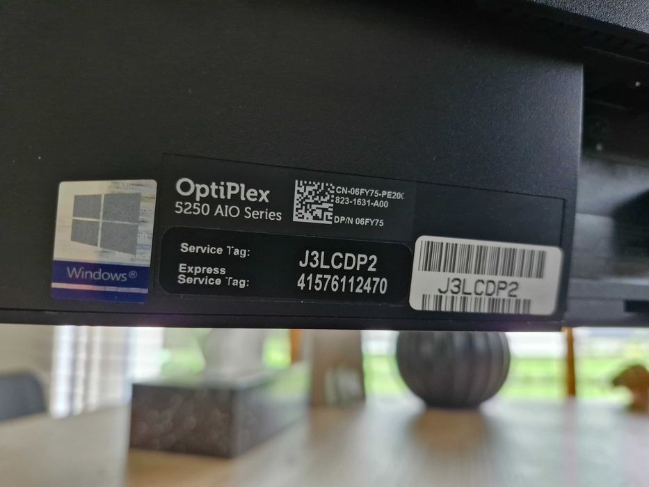 Komputer Dell Optiplex AIO 5250 i5-7500 8GB WiFi/BT