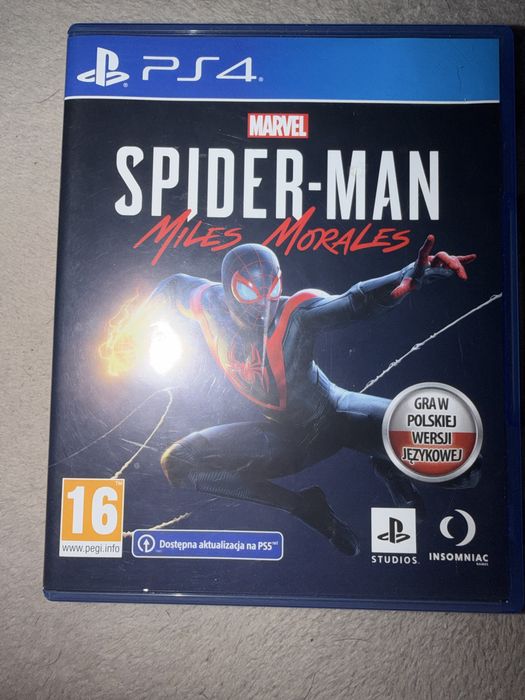 Spider man miles morales + gta v ps4 pl