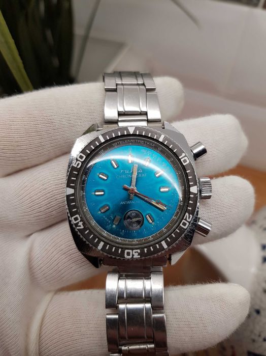 Zegarek *Ruhla* Chronograph Vintage DDR Germany