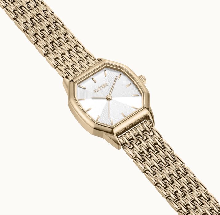 Жіночий годинник Burker Julia Gold White