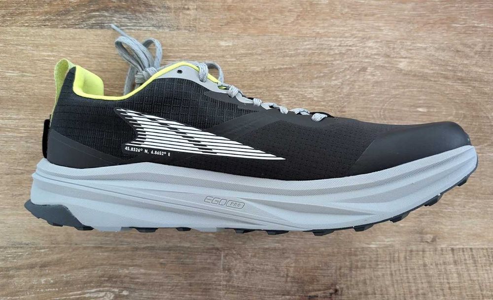 Кросівки для бігу чоловічі Altra Mont Blanc Speed black/lime