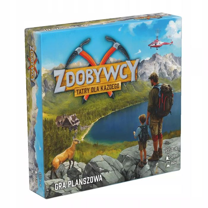 Zdobywcy Tatry Dla Każdego Gra Planszowa. Nowy Produkt