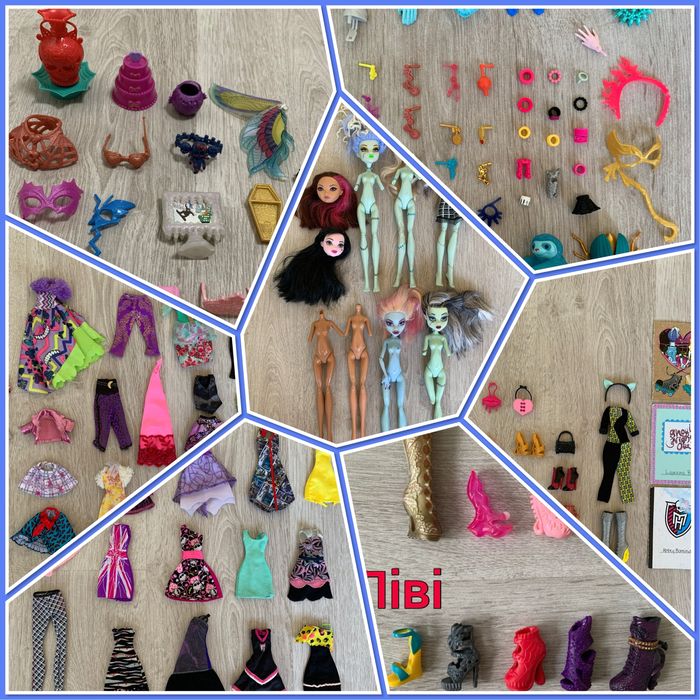 Тело кукол монстер хай запчасти аксессуары Афтер эвер хай запчасти