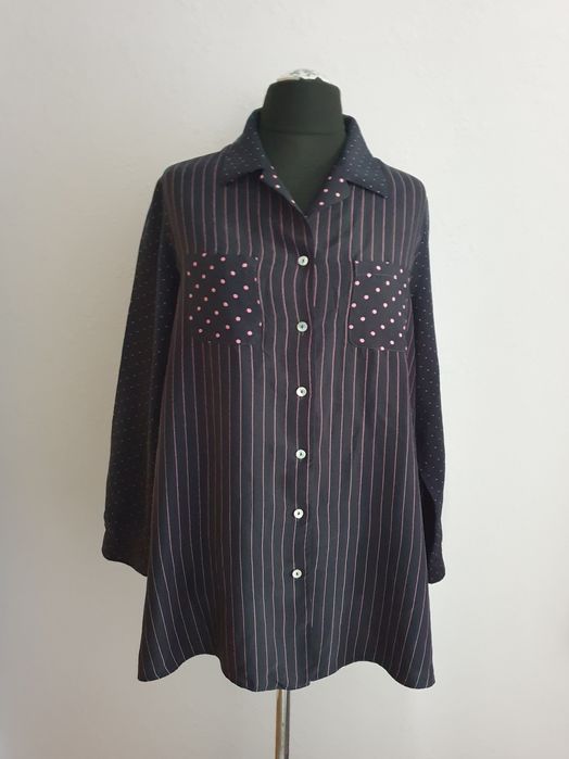 Ulla popken koszula jedwabna  50 52  cupro