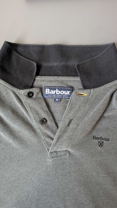 Oryginalna koszulka polo Barbour | 100% Bawełna | Rozmiar M