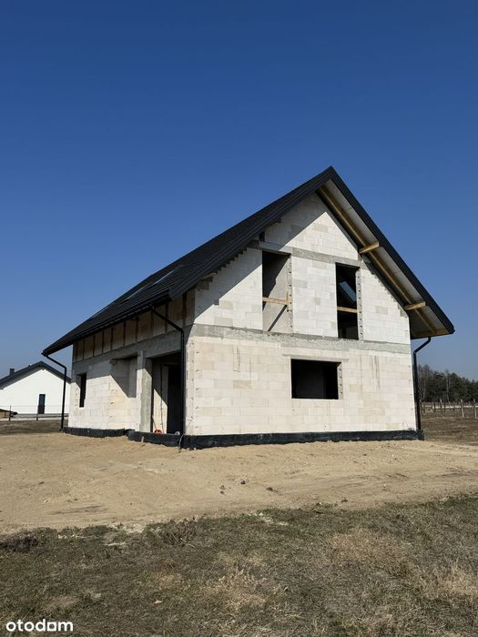 Dom na sprzedaż. Stan surowy otwarty. 162m2.