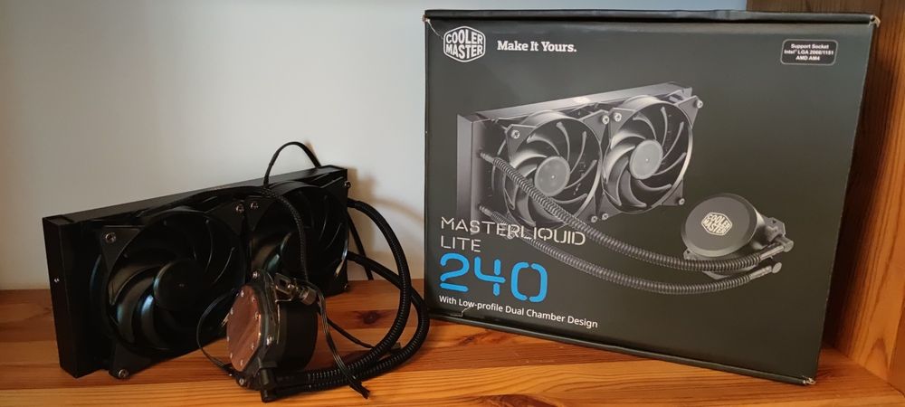 Chłodzenie AIO CoolerMaster MasterLiquid Lite 240