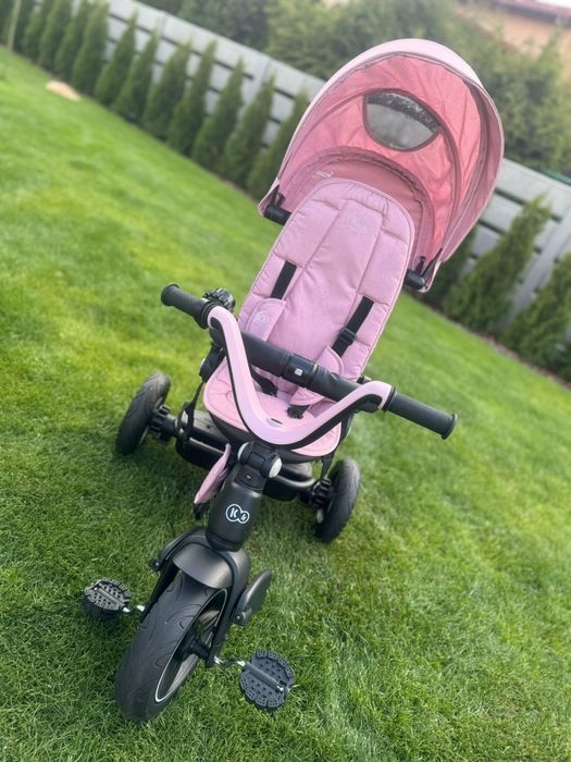 Rowerek dziecięcy Kinderkraft 3w1 Różowy