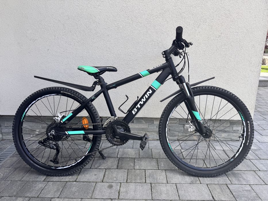 Gwarancja! Super stan B’twin Rockrider 700 koła 24” rama 14”