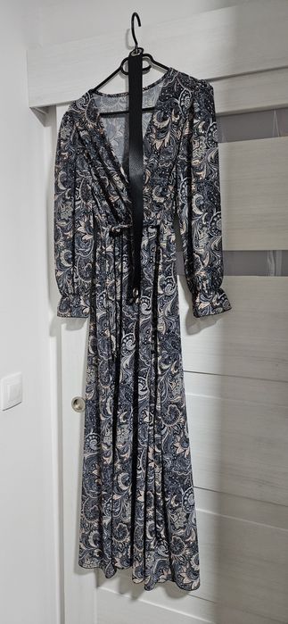 Sukienka kolorowe wzory 36/40