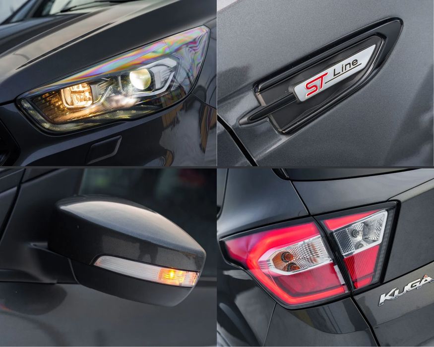 Ford Kuga ZAREJESTROWANY, Z GWARANCJĄ, ST-Line, LIFT, Navi, Kam. Led, Ambiente