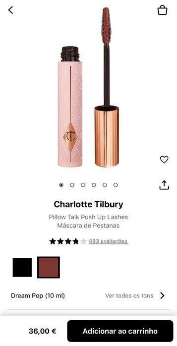Conjunto 2 Máscaras Charlotte Tilbury – PORTES INCLUÍDOS