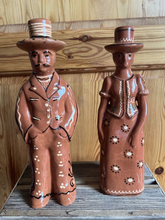 Sprzedam kultowe świeczniki ceramiczne Kamionka Łysa Góra
