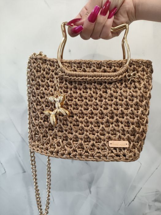 Torebka kuferek handmade Glamour