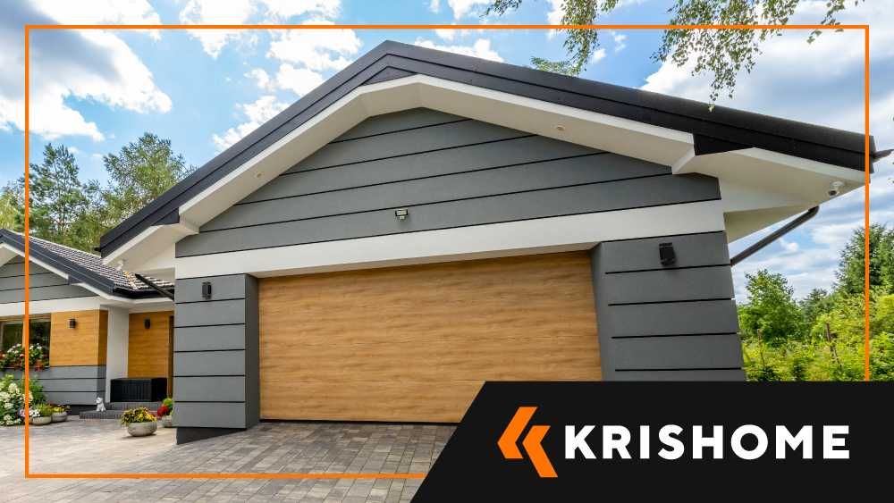 Brama segmentowa garażowa przemysłowa KRISHOME montaż CAŁA POLSKA !!!