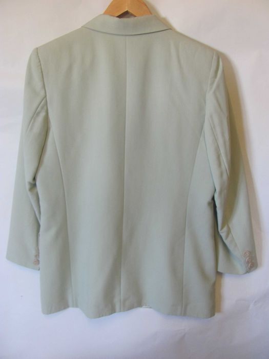 Blazer Lamia, manga comprida, abotoado