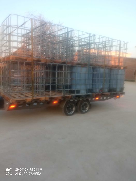 Kosze, Kraty do mauzerów lub drewno