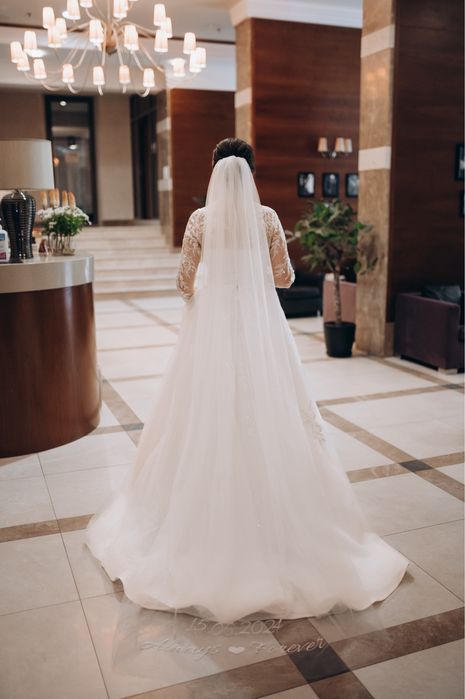 Весільна сукня, А-силует