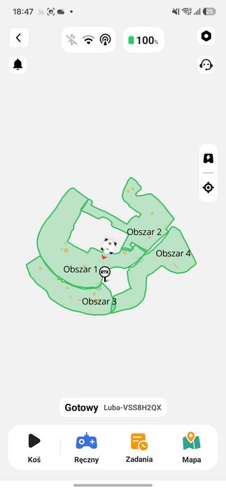 Robot koszący Mammotion LUBA 2 AWD 5000 – RTK bez kabla, kamera FPV, garaż + ostrza