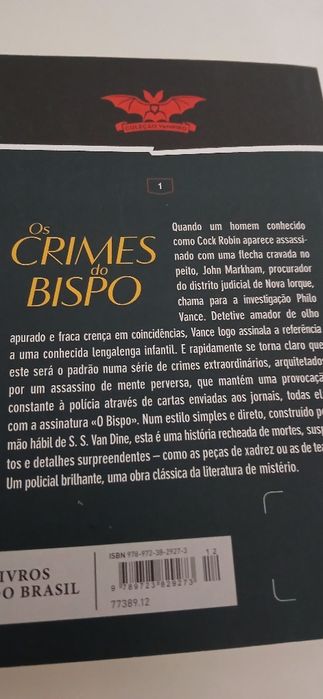 Os crimes do bispo