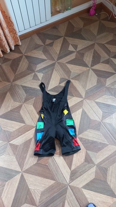 Велошорты с лямками  с памперсом   М