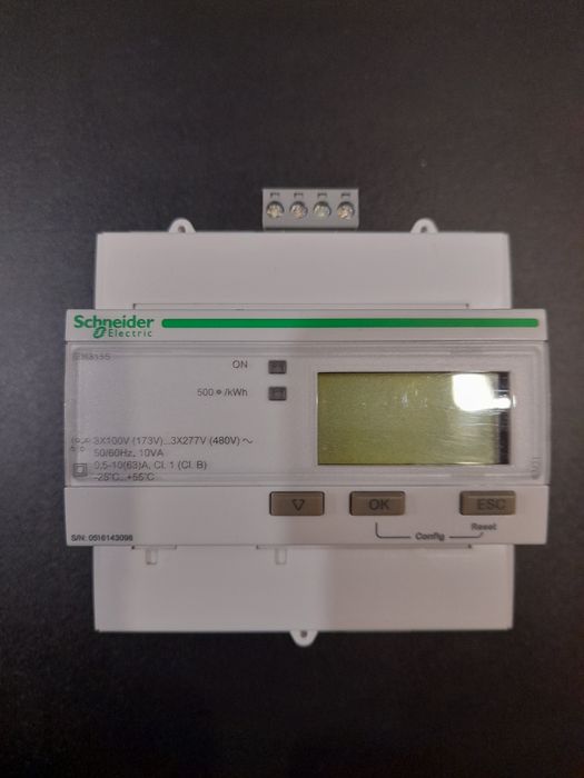 Medidor de energia iem 3155 63A classe 1 Modbus Mid como novo
