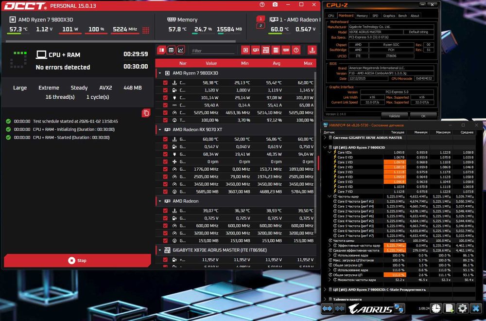 Gigabyte X870E Aorus Master
