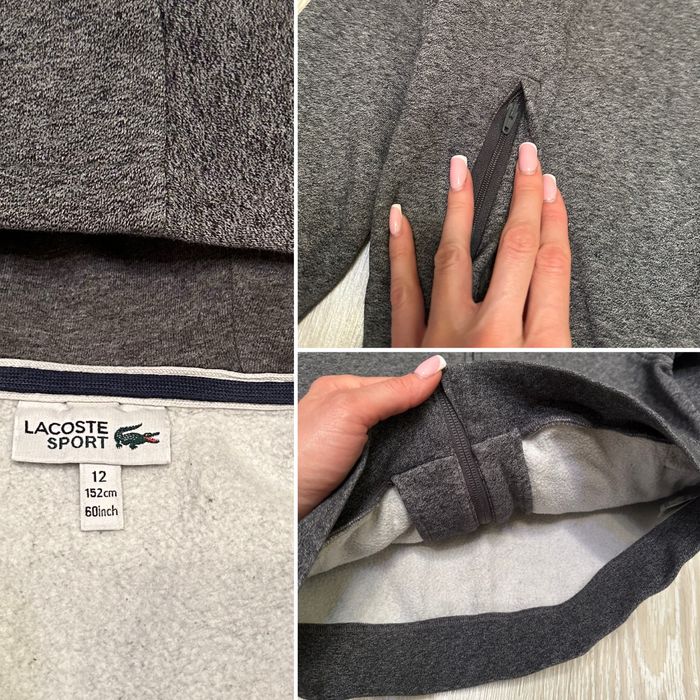 ‼️ спортивний костюм Lacoste 146 152 10 11 12 фліс теплий