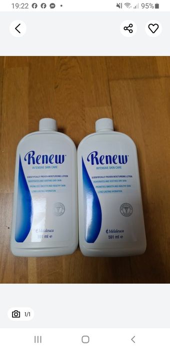 Renew do suchej skory