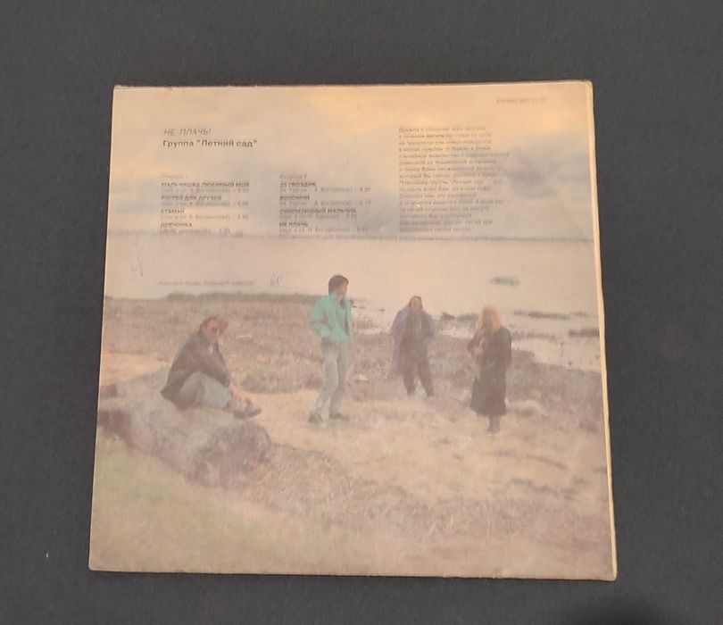 Виниловая пластинка "Летний сад."