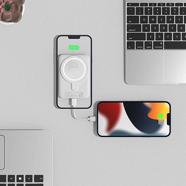 Tech-Protect Pb10 Lifemag Magsafe Power Bank 5000Mah White