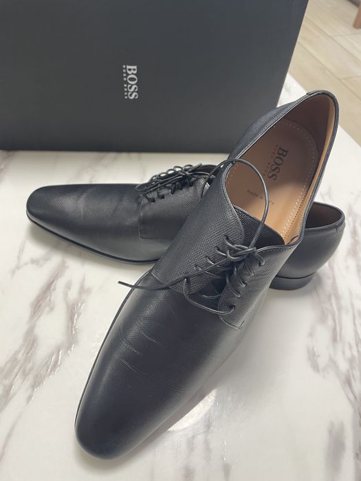 HUGO BOSS Buty Prindo w kolorze czarnym