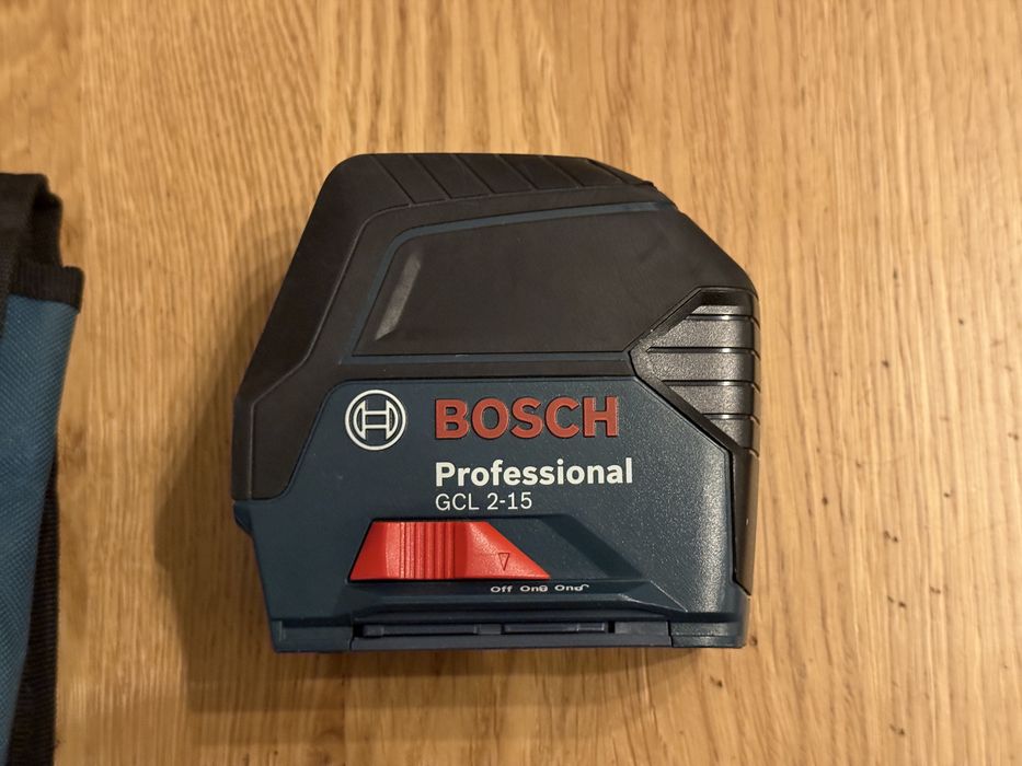 Bosch GCL 2-15 poziomnica laserowa laser krzyżowy wilofunkcyjny