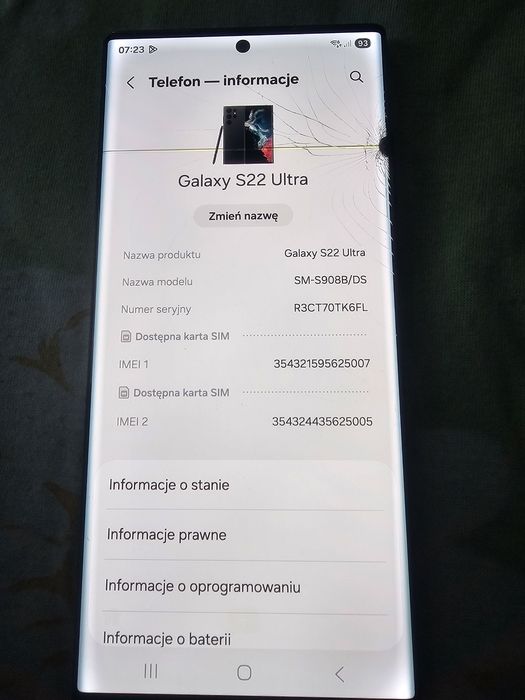 Samsung s22 ultra 12/256