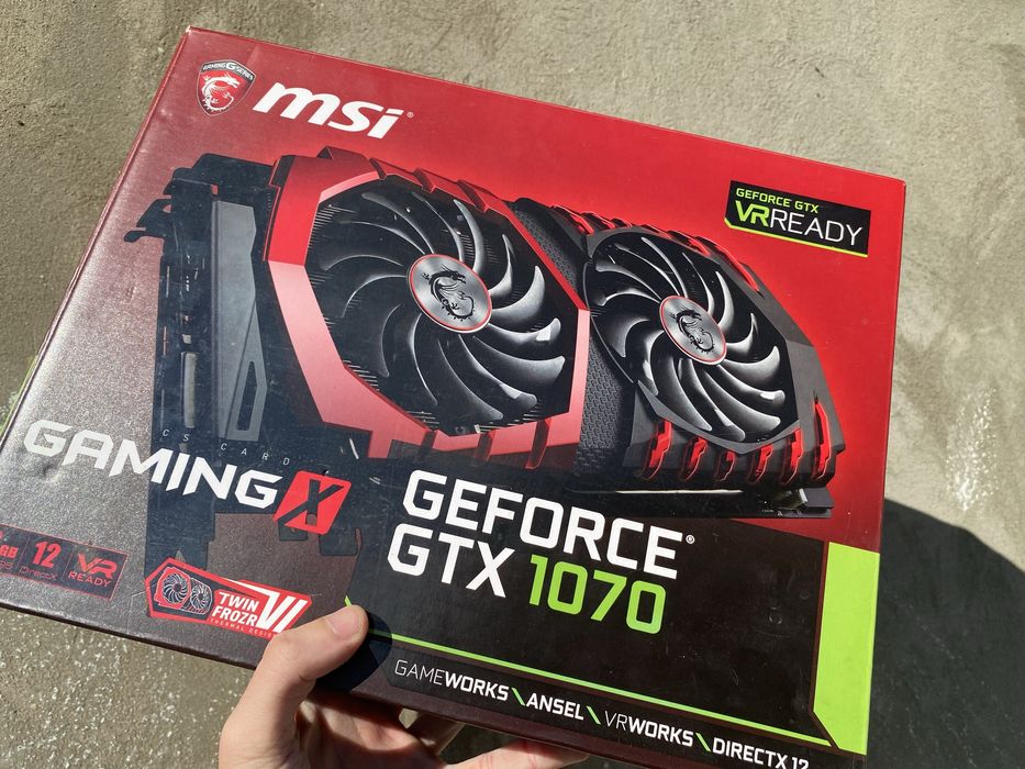 LOT видеокарт GTX1070 8GB