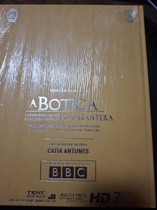 A Botica da Abantera, edição limitada. 3 livros de capa dura