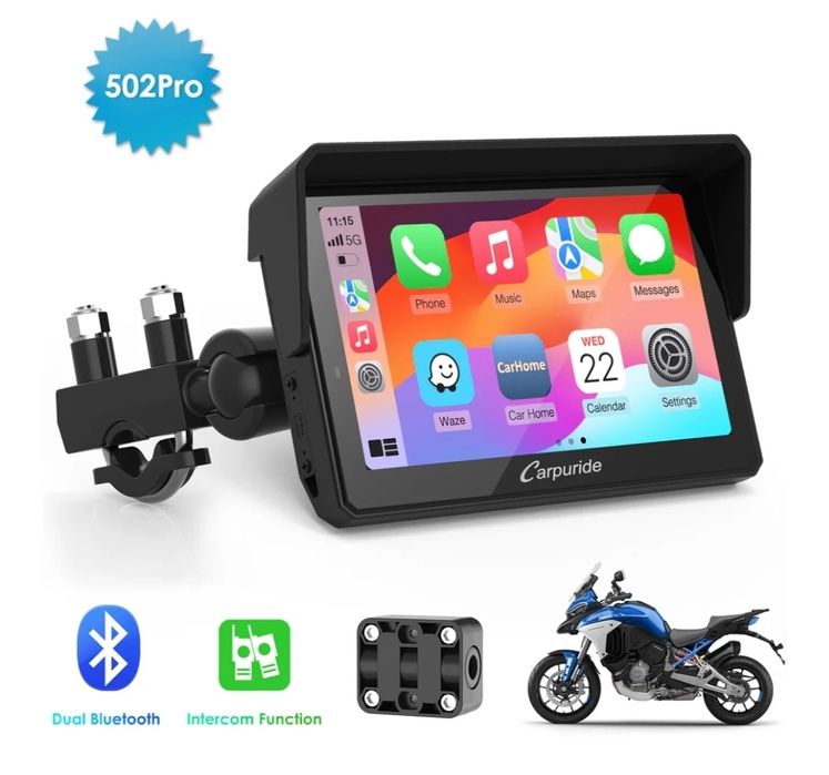 Carpuride W502 Pro para mota