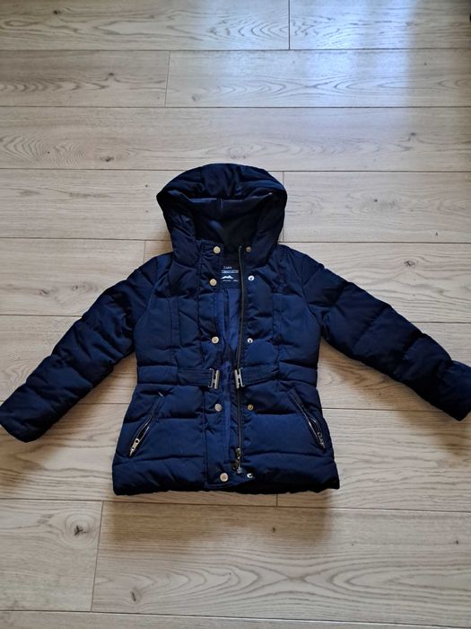 Kurtka Zara 128 puchowa dziewczynka super ciepła