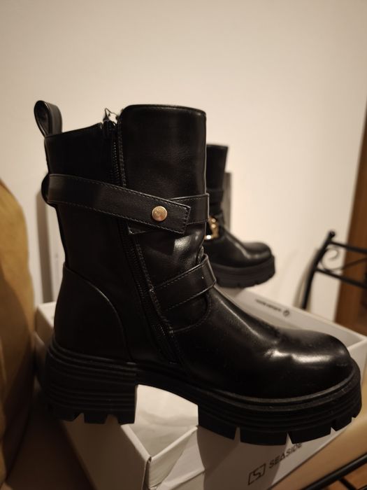 Botas pretas da Guess- tamanho 35/36