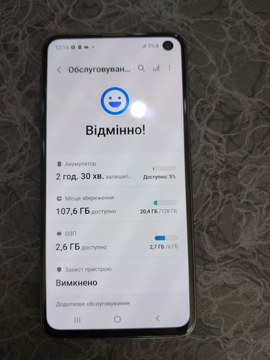 Samsung galaxy S10e