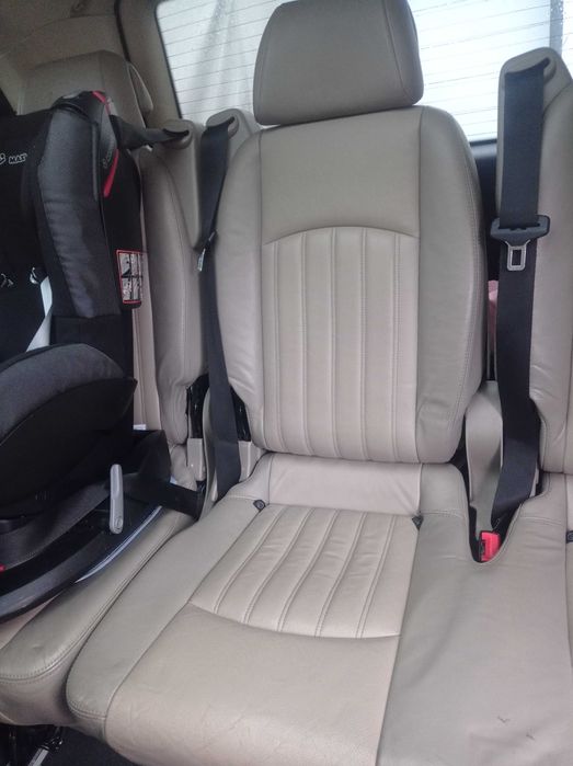 Тримісна лавка 2+1 Mercedes Viano W639 шкіра бежева Lugano Ambiente